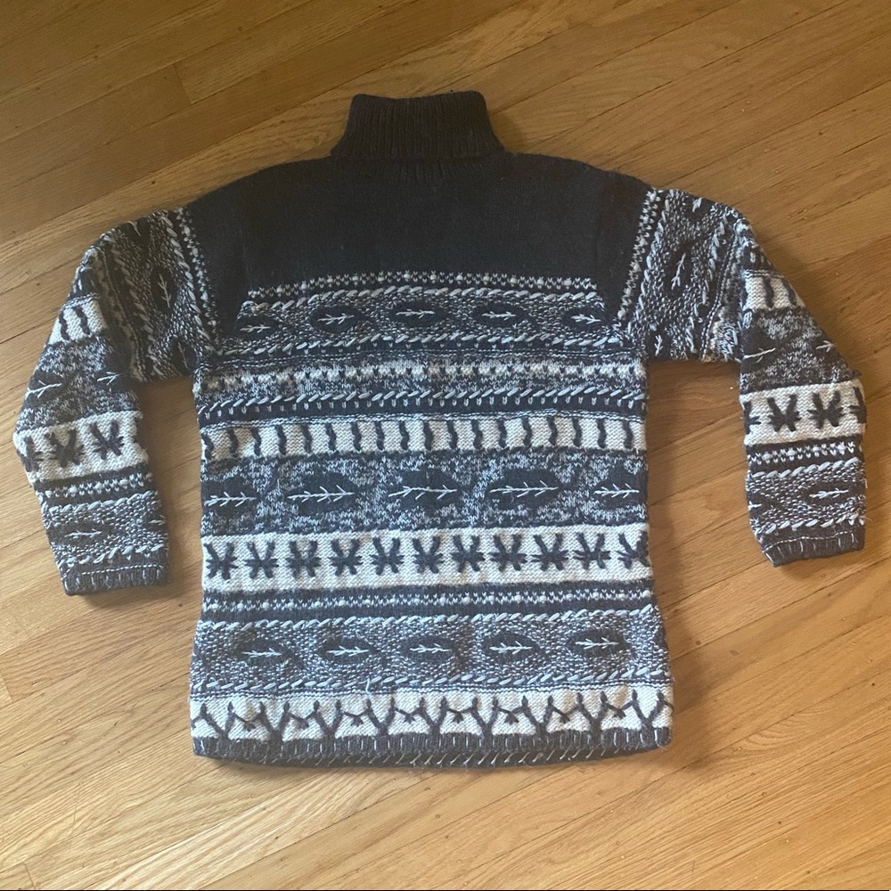 Classiques Entier Wool Pullover Turtleneck Sweater - image 1